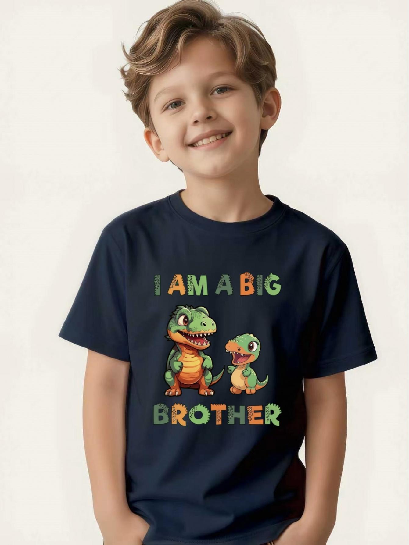 Atmospheric dinosaur boys  T-shirt summer short-sleeved children s trendy cool 100