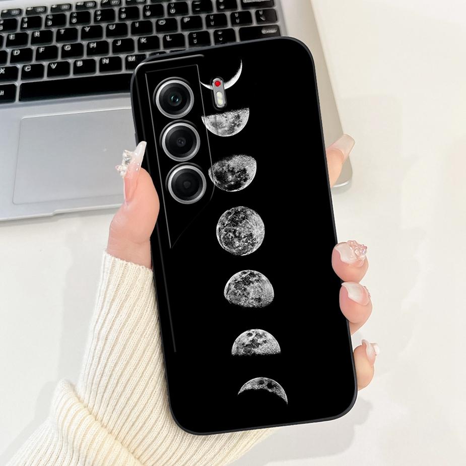 For Tecno Camon 40 CM5 Case Camon40 Pro 4G CM6 Cute Cat Astronaut Cartoon Cover Soft Silicone Case For Tecno Camon 40 Pro Fundas
