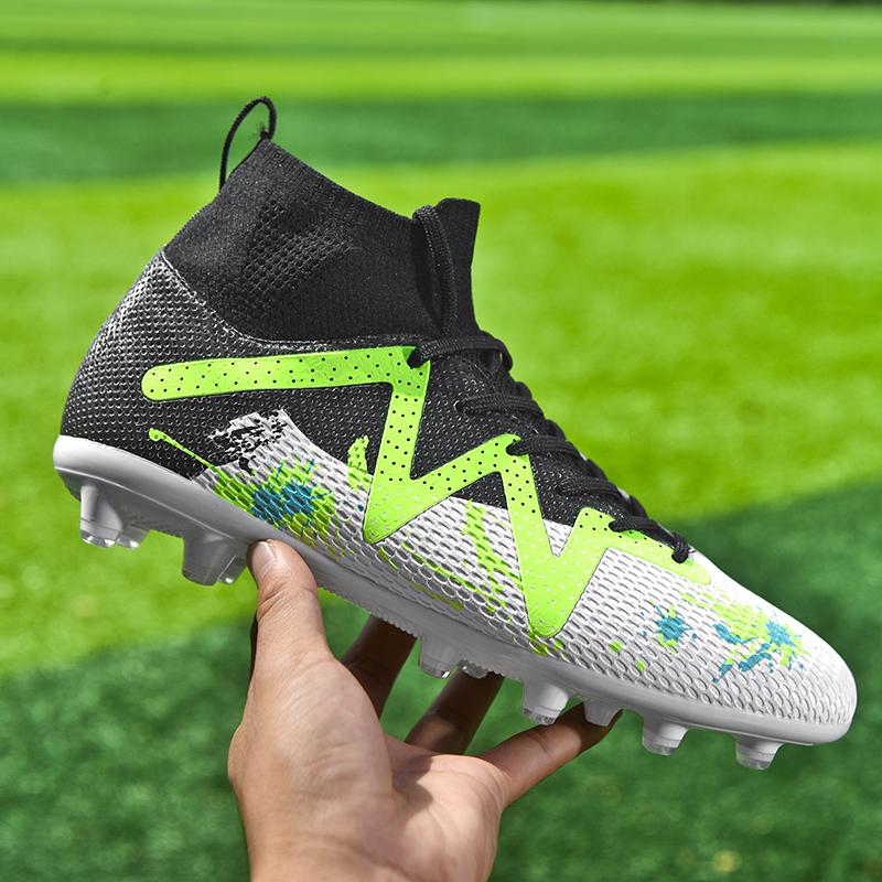 Мужские футбольные бутсы с высоким берцем — фото 4