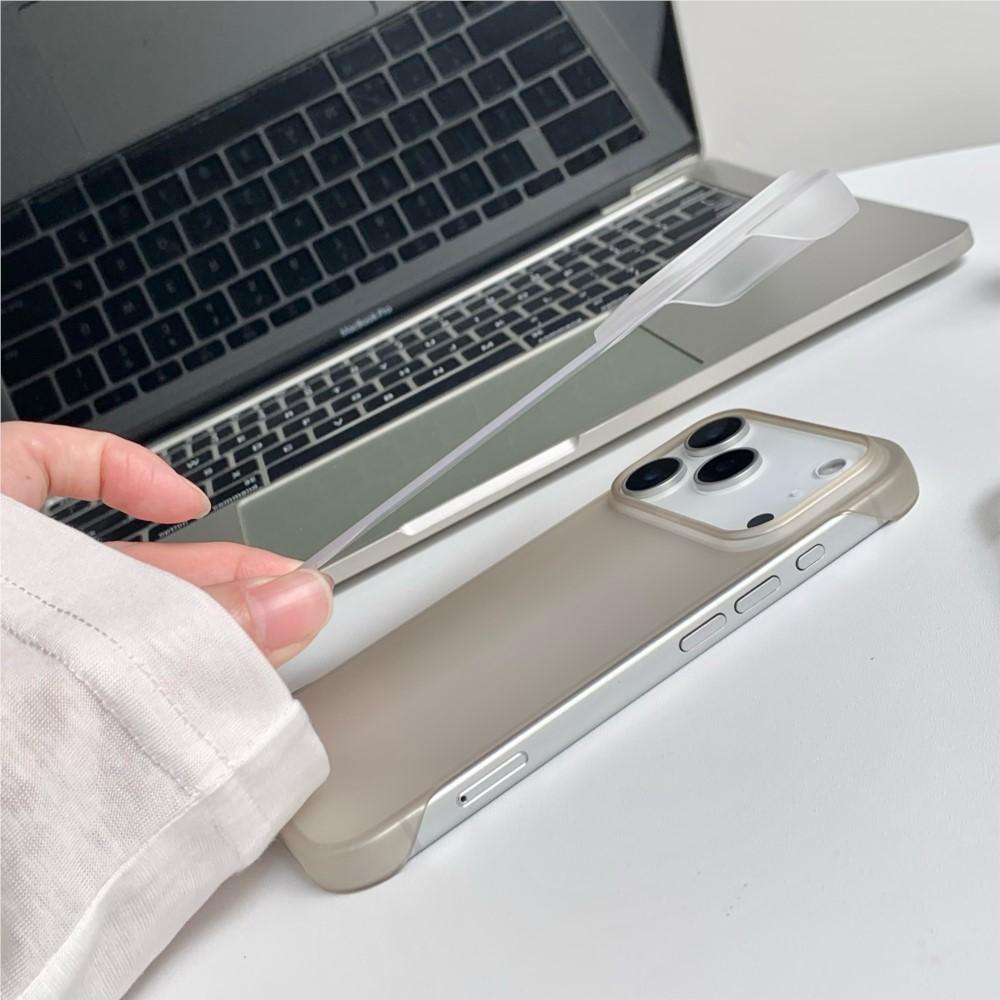 Ultra Thin Borderless Matte Clear Phone Case For For Iphone 17 Air 16 1 14 13 12 11 Pro Max Plus Shockproof Translucent PC Cover