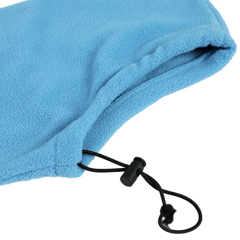 Warm Pet Hat Casual Solid Color Drawstring Adjustable Dog Hat with Pompom Winter Fashion Headgear Party Cosplay Hat