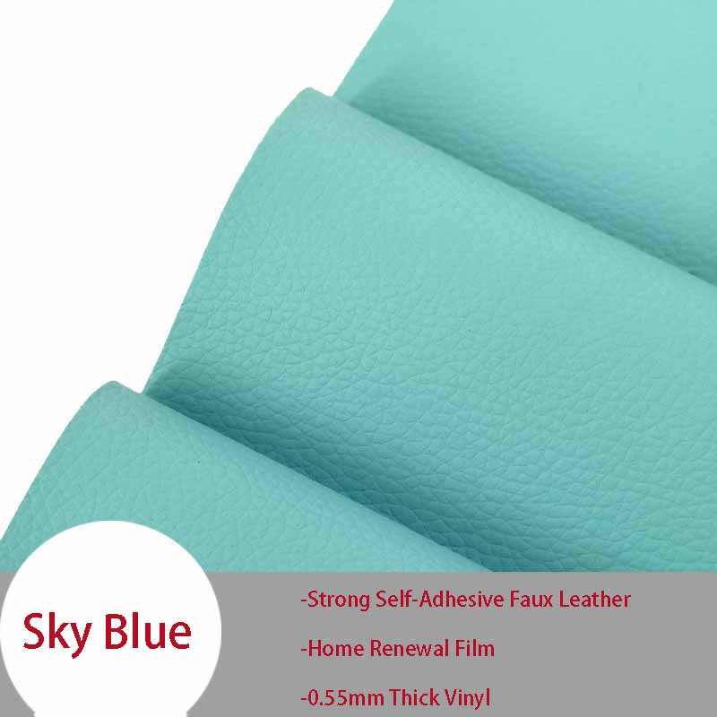 Instant Furniture Repair Film - Strong Self-Adhesive Faux Leather for DIY Sofa Restoration Furniture Resurfacing Resistant Renewal