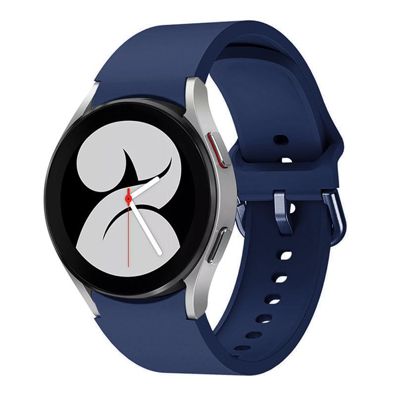 20mm řemínek na hodinky Pro Samsung Galaxy Watch 7/5/6 44mm 40mm Silikonový náramek Galaxy Watch 4 classic/5 pro 47mm 43mm 46 45mm pásek