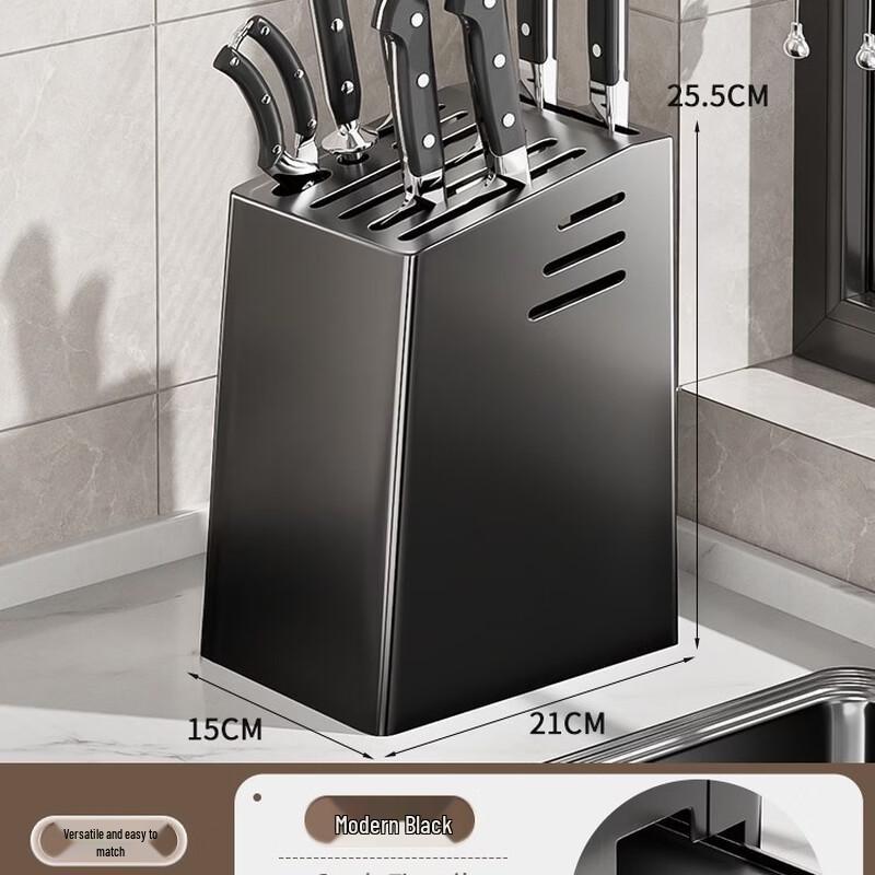 Brangdy Kitchen Integrated Knife Holder & Storage Rack