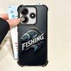 Nash Fishing Fish Mark Soft Phone Case For Xiaomi Poco X7 X8 Pro Max X6 X5 X3 F8 Ultra F7 M8 M7 M5S Redmi 15C 15A 15 14C 13C 12C
