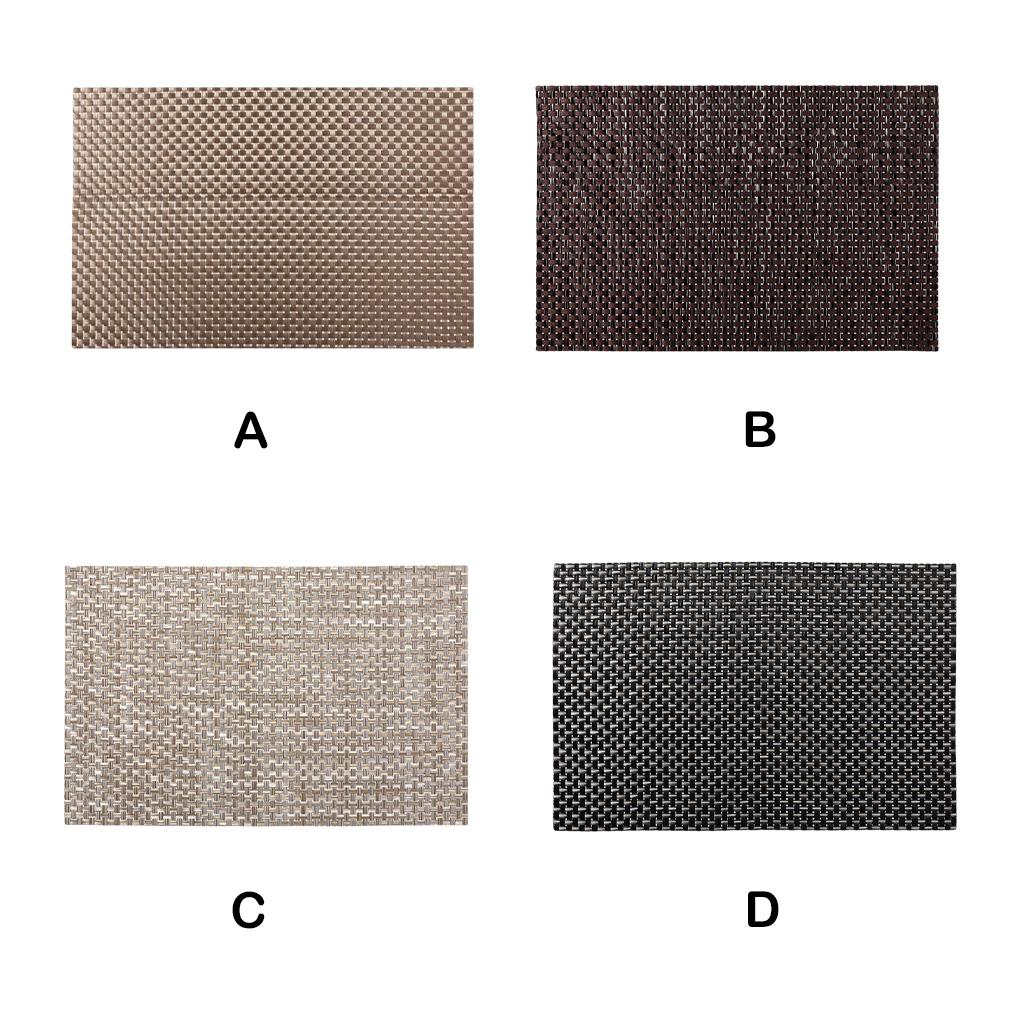 Table Mat Home Supplies Place Coaster Solid Color Ple Style Multipurpose Cup Holder Waterproof Household Accessories