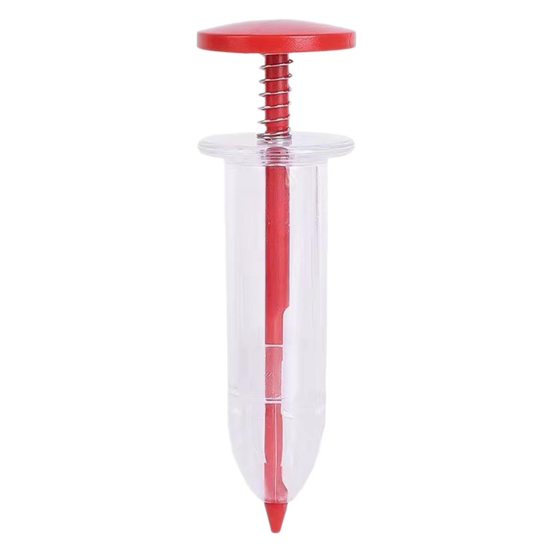 

1 шт. Мини-сеялка, ручной сеялка, разбрасыватель семян, сеялка, ручной инструмент, шприц, точная садовая сеялка