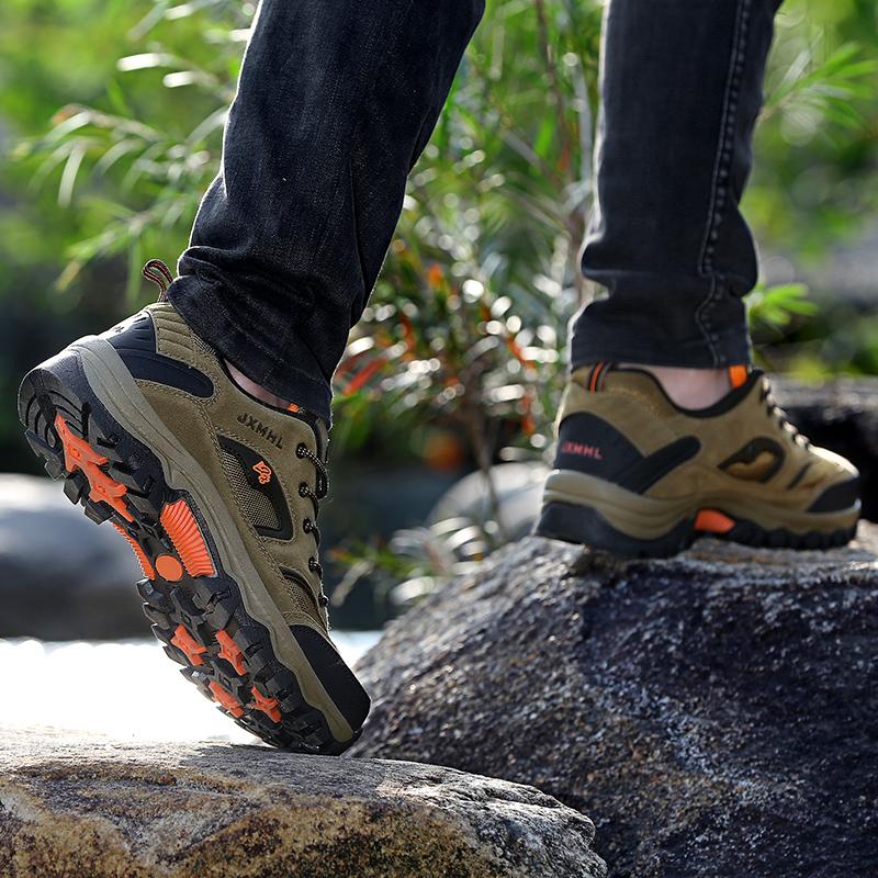 Casual Sneakers Men Low-top Comfortable Breathable Casual Running Shoes Men Thick-soled Anti-slip Air Mesh Outdoor Men Shoes