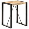 Day and Night - Day and Night Dining Table Solid Rough Mango Wood 60x60x75 Cm