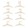 Wooden Clothes Hanger for Baby Clothes Cute Bear Ears Hanger Rack Toddlers Children Infant Hangers for Closet Coat Pants Clothing Storage