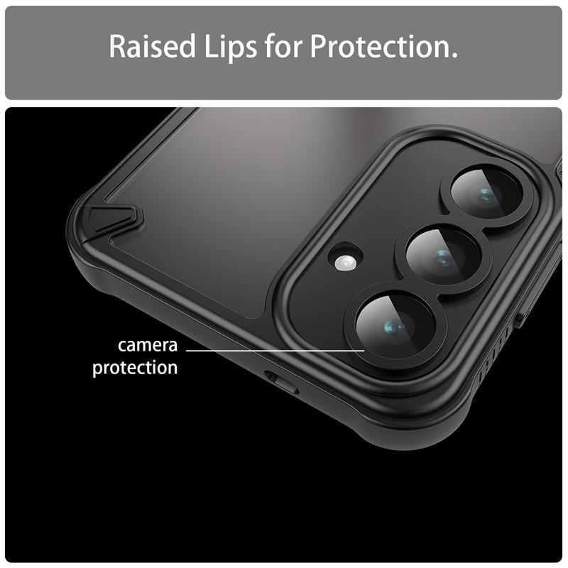 For Samsung Galaxy S25 FE Case Samsung S25 FE Cover TPU Border Durable Matte Bumper Protective Phone Cases S25 Edge Ultra Plus