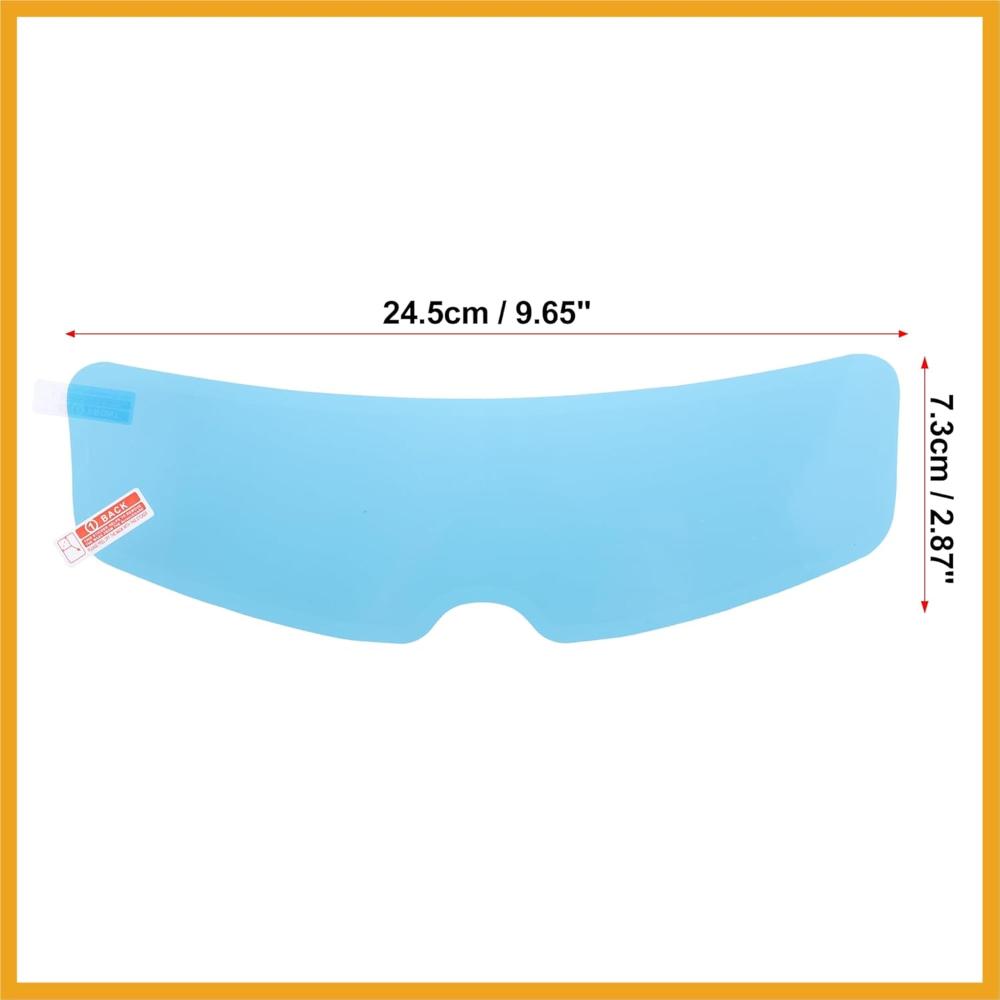 Suitable for Motorcycle Helmets Rainproof Film Anti Fog Film Helmets for Cycling Sun Protection Anti Glare Anti Fog Film Patches