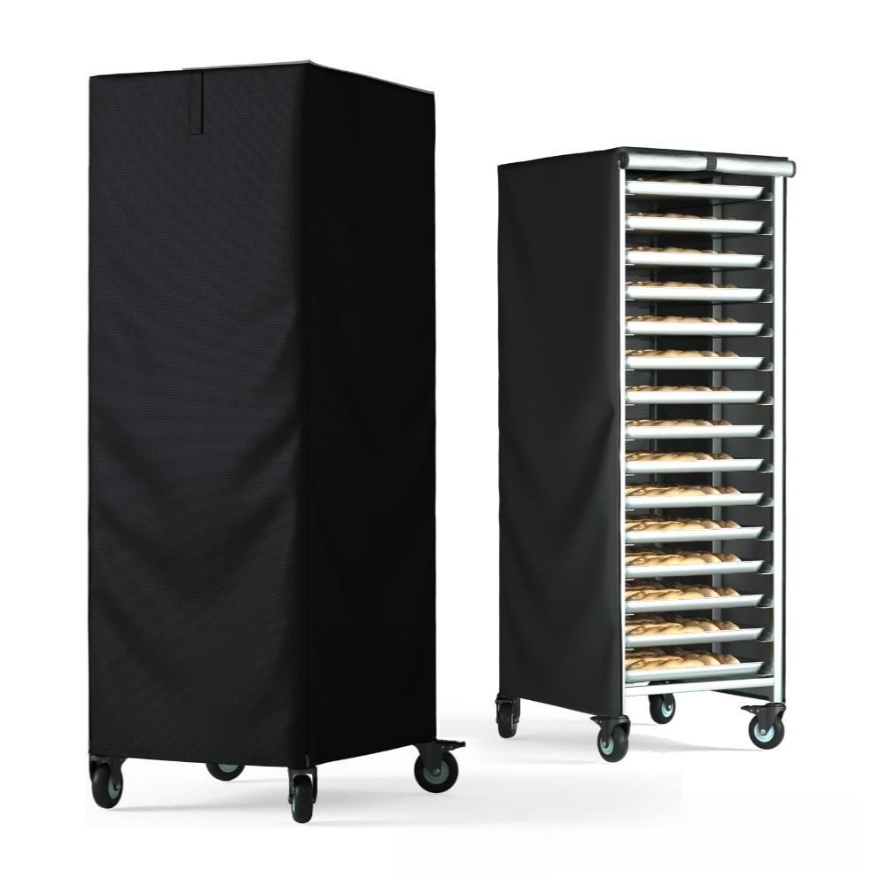 Busy Baking Operations 23*28*64in Bun Pan Cover Waterproof Baking Rack Cover Cover Bread Rack Cover Transparent Design