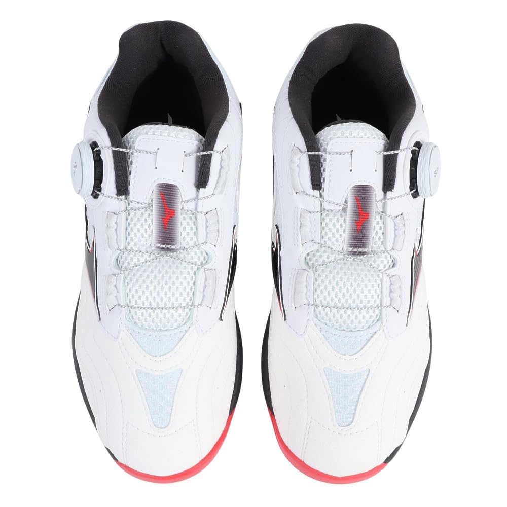 MIZUNO Table Tennis Shoes WAVE MEDAL SP5 81GA2412 White/Black/Red 28.5 cm 2E