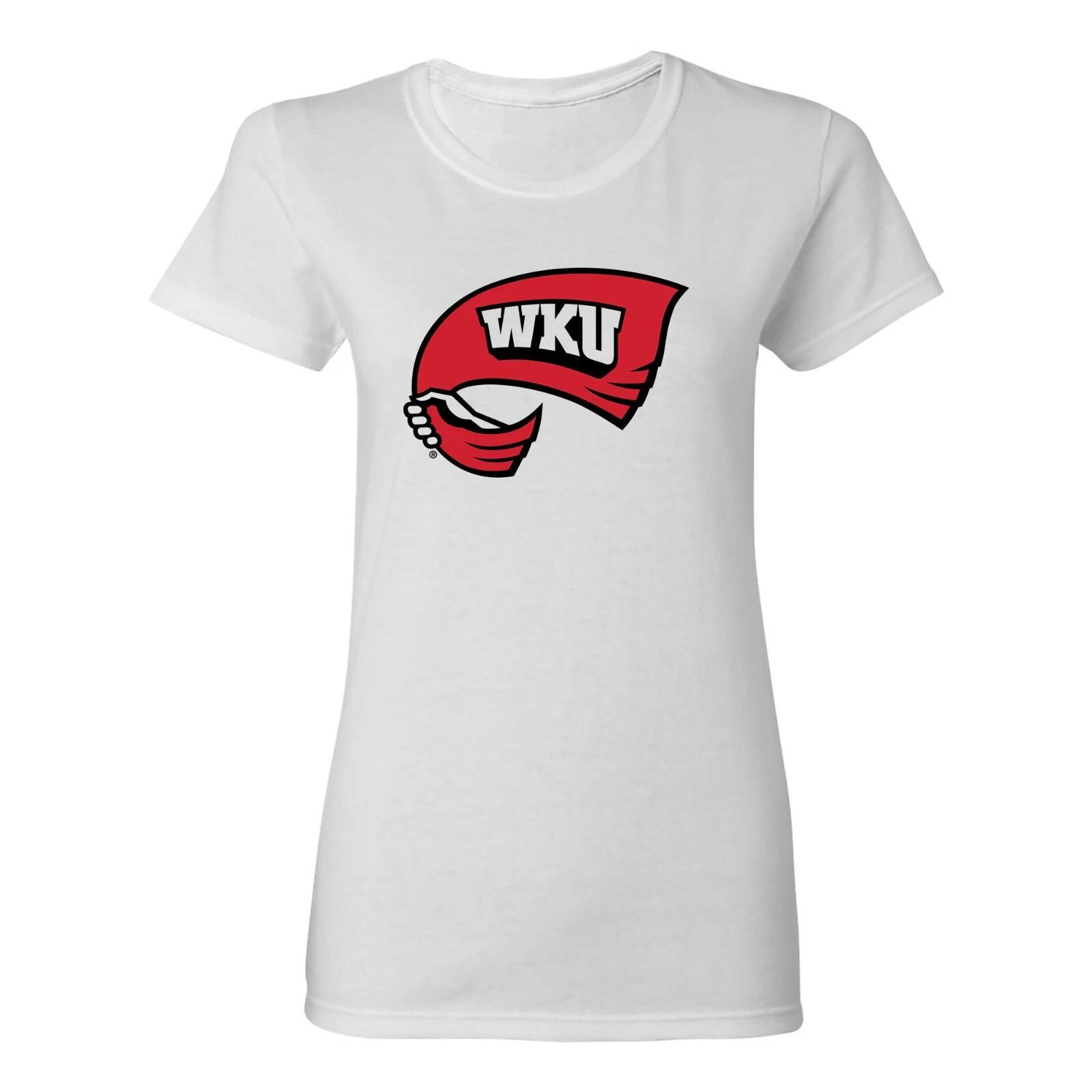 Western Kentucky University Hilltoppers Primary Logo Women s T-Shirt - White S