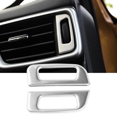 Automobilio nerūdijančio plieno išvado reguliatoriaus dekoratyvinis rėmas Skirtas Nissan Qashqai J11 2014-2016 X-TRAIL Xtrail T32 2013-2015 2vnt/komplektas
