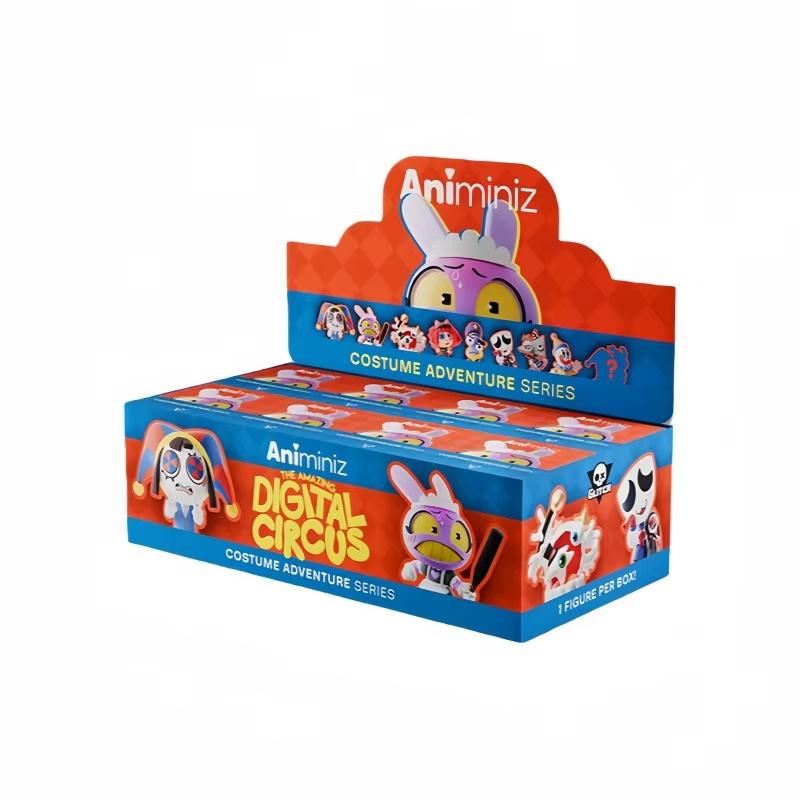 New Genuine Glitch The Amazing Digital Animiniz Series Blind Box Cute Pomni Jax Gangle Periphery Doll Model Birthday Toys Gifts