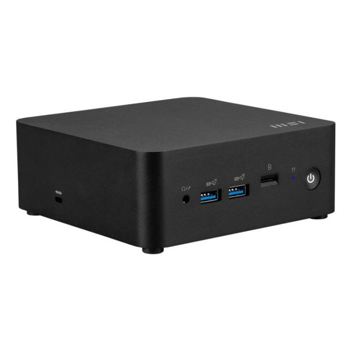 MSI CUBI NUC AI 1UMG-018BEU barebone PC/ poste de travail Mini PC Noir 155H Intel SoC