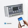 12V/24V 10A/20A/30A/40A/50A High Definition LCD Digital Display Bluetooth Solar Charge Controller  Repair PWM Solar Controller