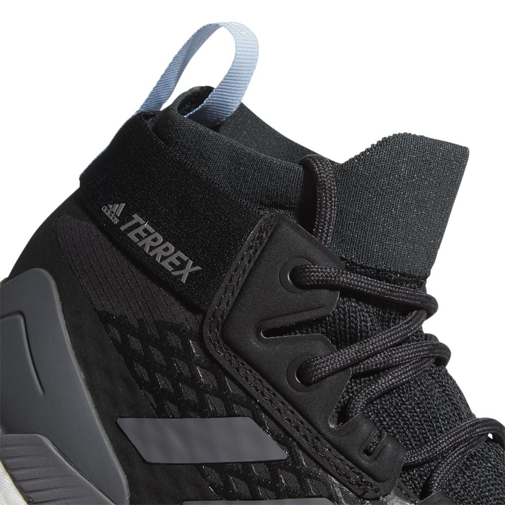 Adidas Terrex Free Hiker GTX Hiking Blue Size Cm Shoes, DUY69, Women's, Carbon/Grey Four/Glow (G28464), 24.0