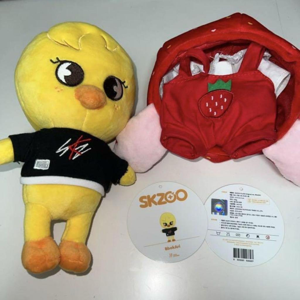 [USED] Stray Kids SKZOO Felix Bbokari Plush Toy