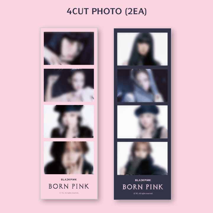 SADA FOTOGRAFIÍ BLACKPINK BORNPINK 4ŘEZ