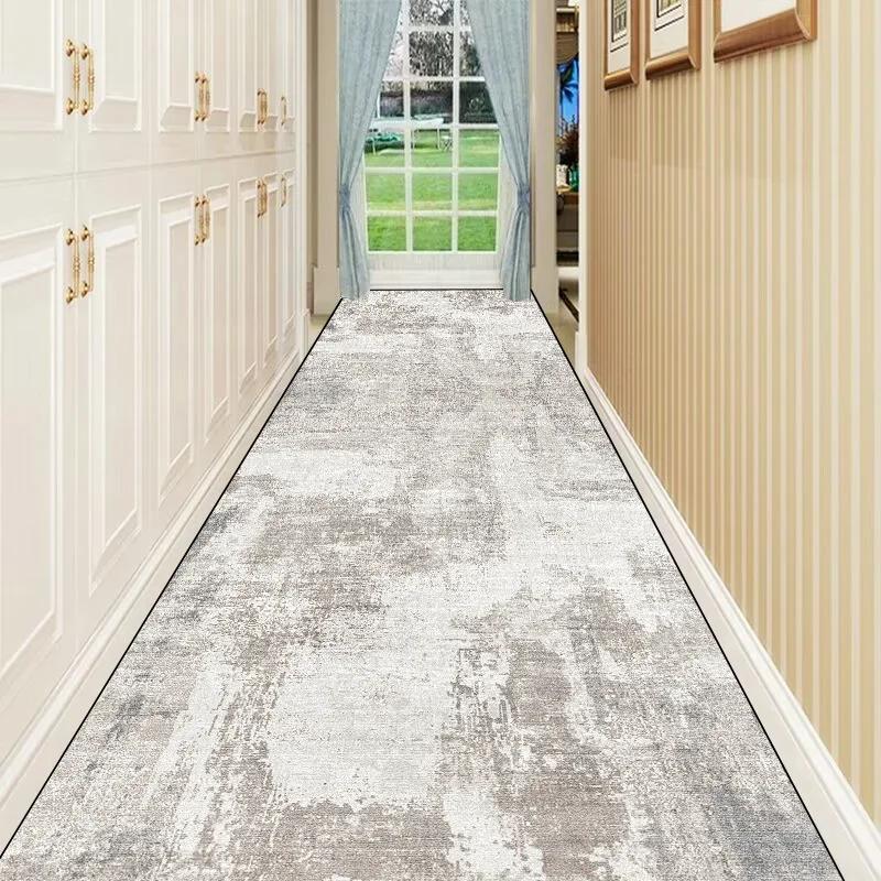 

Скандинавский Абстрактный Вилла Длинный Коридор Ковровая Дорожка Холл Проход Домашний Большой Ковер Лестница Удобный Прочный Моющийся Напольный Коврик 160*200cm
