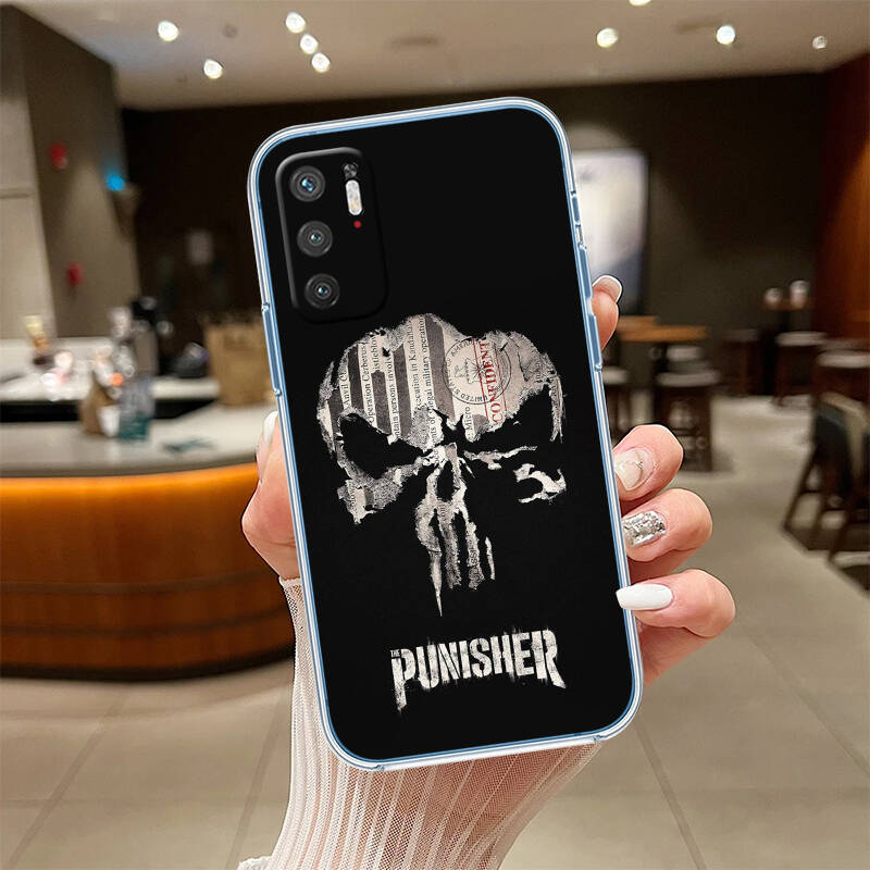 The Punisher Case for Motorola E7 E22 E20 E13 E15 E22S E30 E40 G10 G20 G04 G22 G23 G05 G75 G35 G55 G6 G7 G8 G9 Plus Power Play