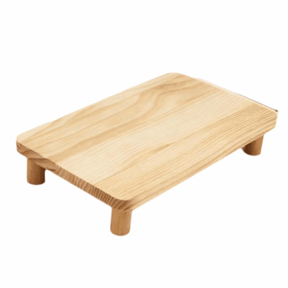 Detachable Raised Feeder Stand Non-slip Pet Feeder Stand  Pet Feeder Accessories 13.39x7.68x2.36in хаки