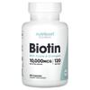 Women, Biotin With Folate & Collagen, 10,000 Mcg, 120 Capsules
