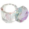 Artistic Multifunctional Nail Tool Organizer Highly Grade Artificial Crystal Glass Dish With Light Refracting Design
