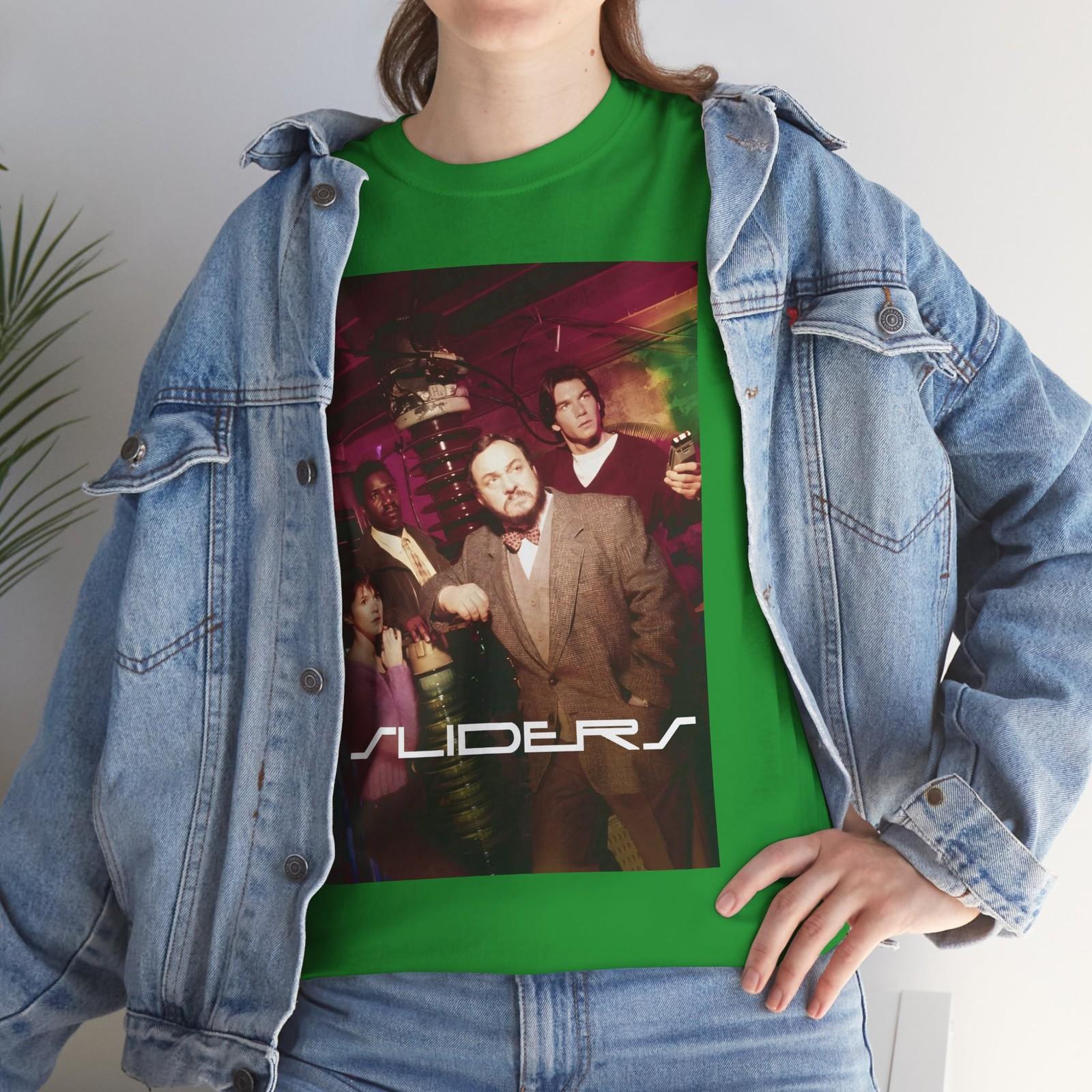 Sliders TV (1995-2000) T-Shirt Mens Womens Tees Top V2 Sci-Fi Fantasy alternate Universe reality S