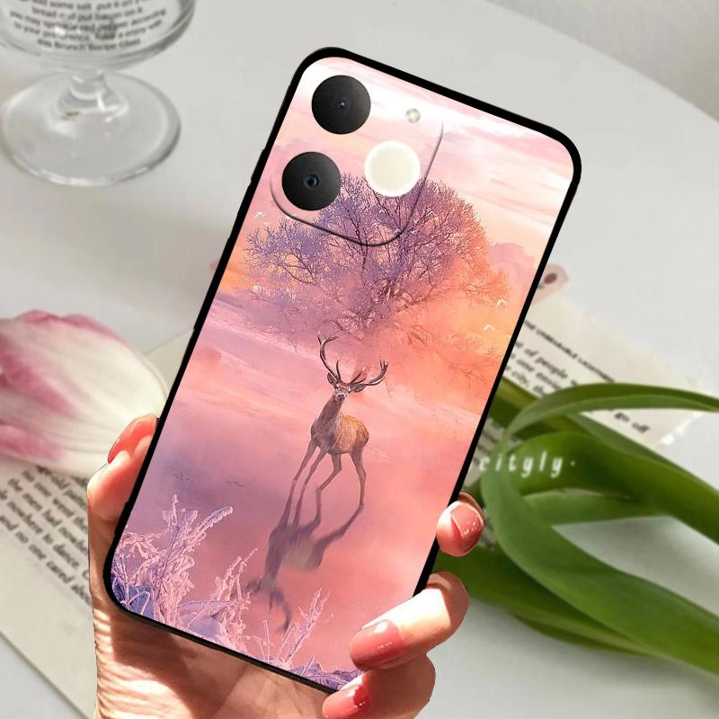 For Realme Note 70 Phone Case Note 70T Cover Cool Lion Wolf Soft Silicone Full Protection Shell Narzo 80 Lite C71 4G India Funda