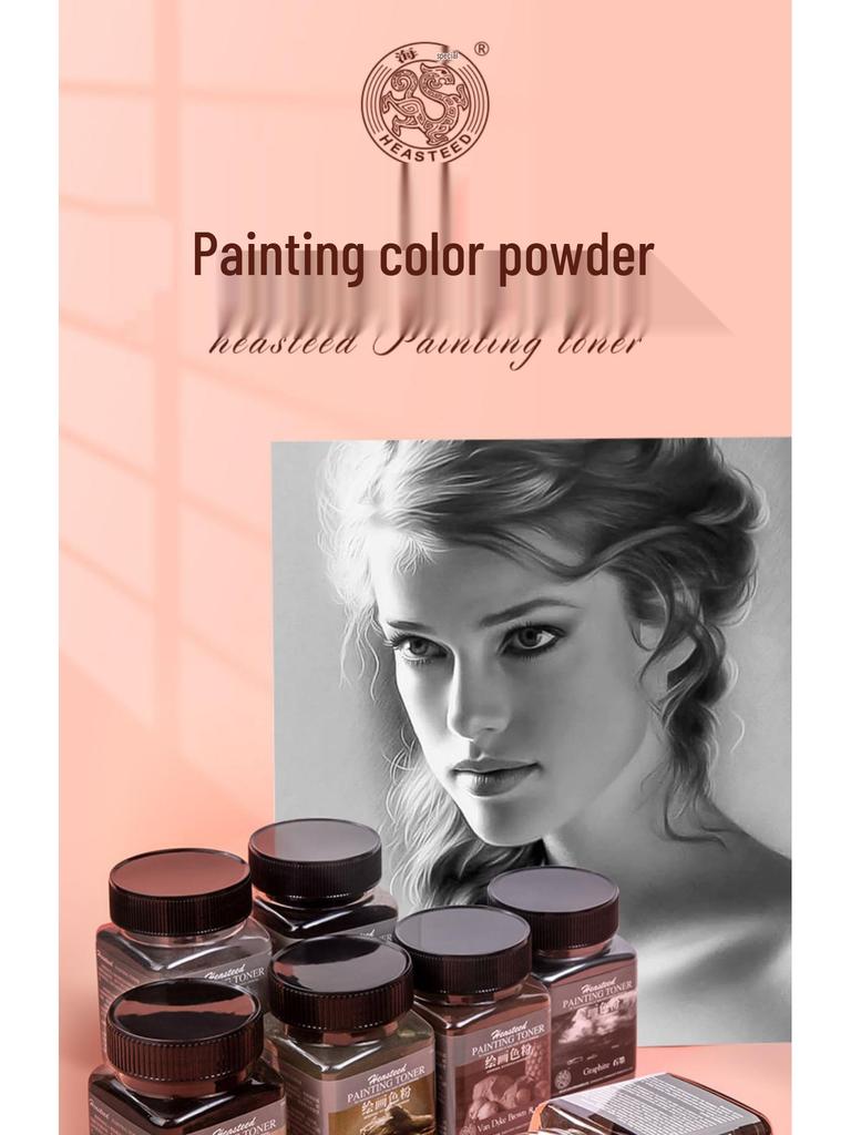 Sketch Charcoal & Color Pencils: Water-Soluble Graphite & Charcoal Powder