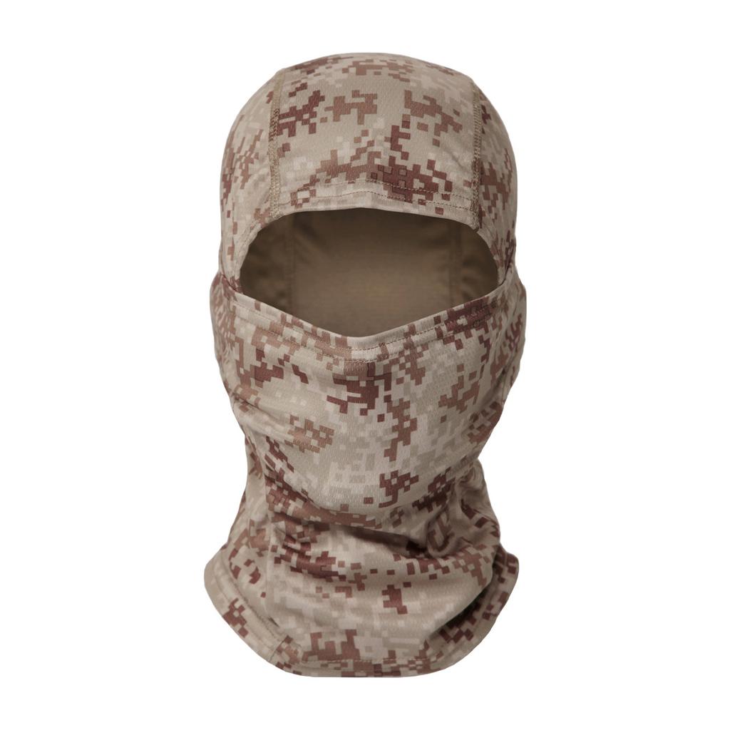 Multicam Camouflage Taktische Sturmhaube, Vollgesichtsbedeckung Schal für Radfahren, Jagd & Outdoor-Einsatz