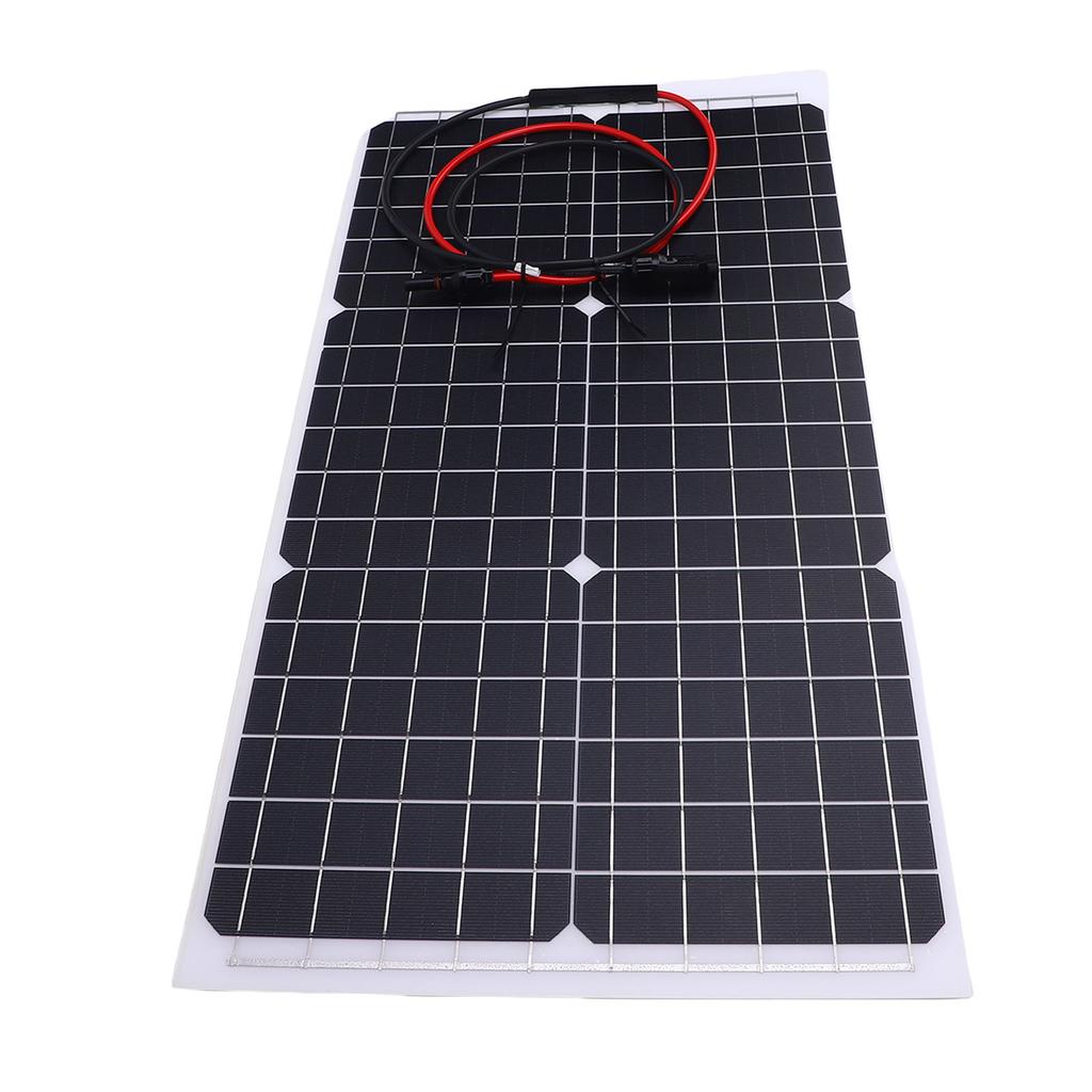 Solar Panel Controller Kit 30W 18V Monocrystalline Silicon Semi Flexible Solar Panel with 12V 24V