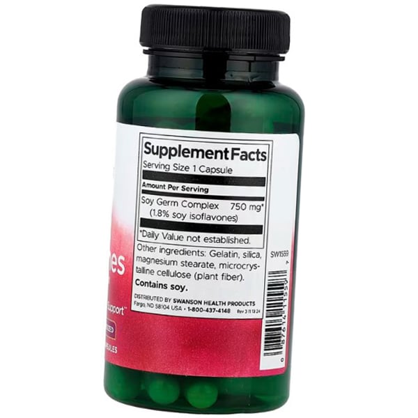 Soja-Isoflavone, Soy Isoflavones 750, Swanson  120 Kapseln (72280056)