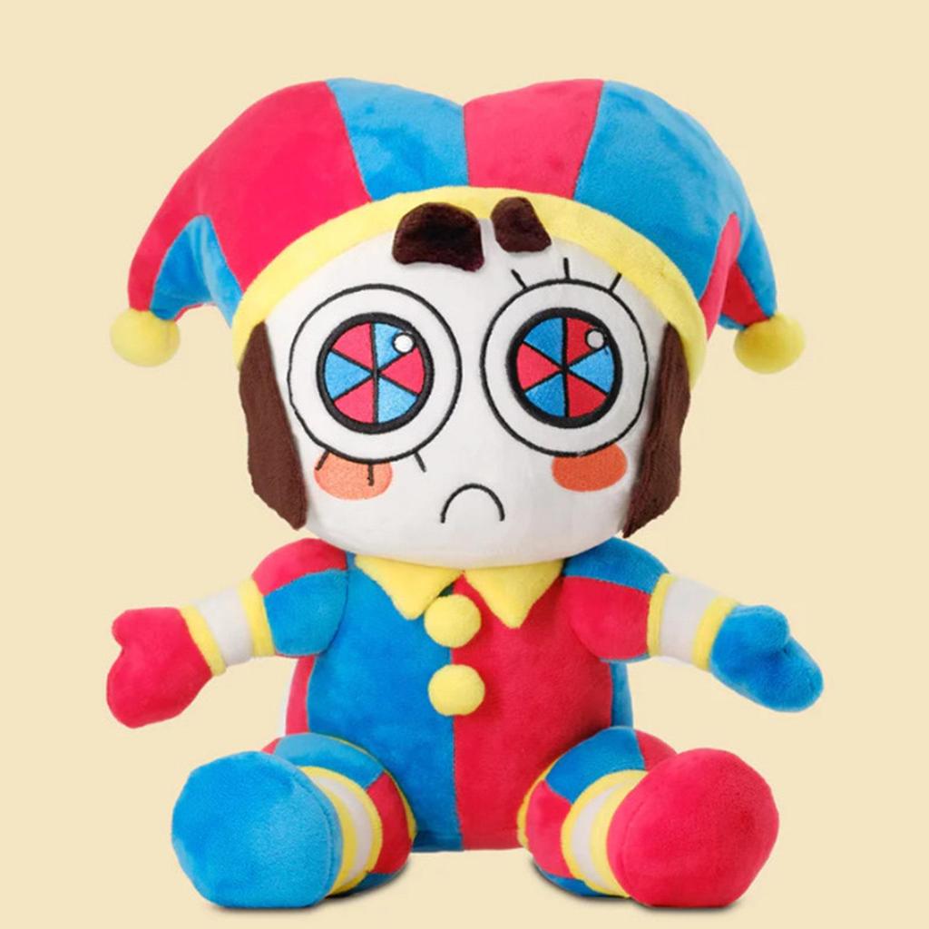 New Digital Clown Pu Plu Doll Toy Soft Stuffed Animal Toy for Adults Jax Digital Circus Magic Number Clown Doll