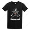 Mettaton Unisex 100% Baumwolle Kurzarm T-Shirts Schwarz