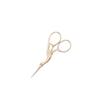 Crane-Shaped Stainless Steel Scissors for Retro Paper Cutting and Handmade Cross-Stitch