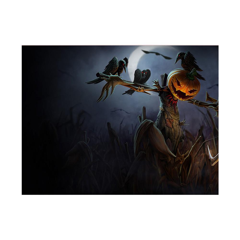 Halloween Cemetery Backdrop for Birthday,Youngsters Shower,Graduation Party Decor,Photography Background,Halloween Decor