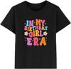 Birthday Girl Shirt 2nd 3rd 4th 5th 6th 7th 8th 9th Girls Birthday Tshirts Cotton Short Sleeve Tees