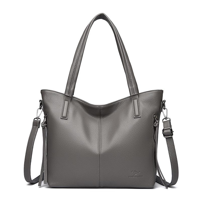Women Shoulder Bags Luxury Designer High Quality Leather Shoulder Messenger Commuting Tote Bag Female Large Handbag Purses New