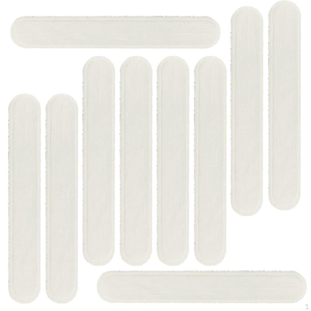 10 Bucăți Bandă Transpirație Pălărie Reductor Mărime Golf Autocolant Absorbant Material Netesut Auto Moale