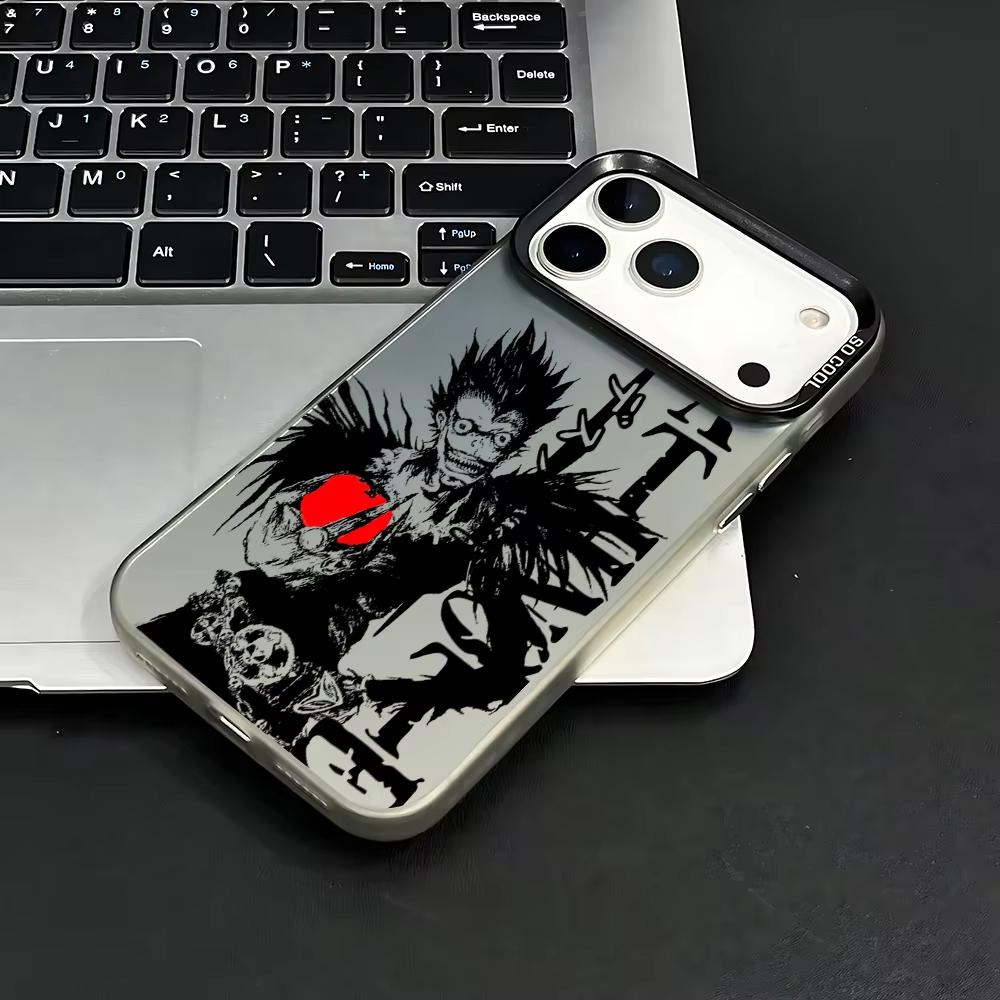 Anime Death Note Phone Case For iPhone 17 Air 16 E 15 14 13 12 11 Pro Max Plus Mini SE2020 2022 Anti Fall Matte Back Cover