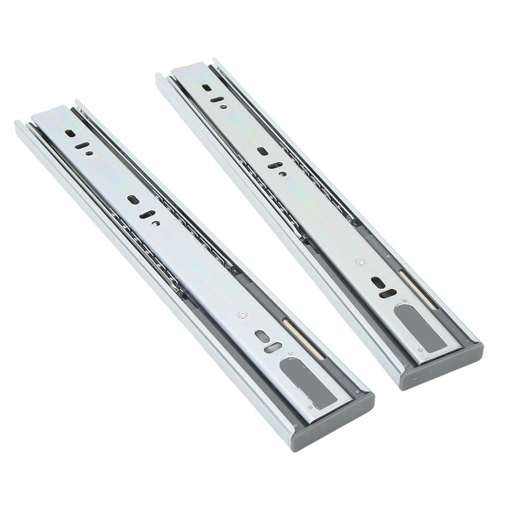 2 Pcs Drawer Slides 12in 30KG Load Capacity Ball Bearing Cabinet Rails Tool for RVs Yachts Home Use