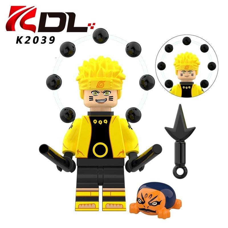 KDL806 Manga Vortex Naruto Minifigures K2039-2044 Building Blocks Toys for Kids