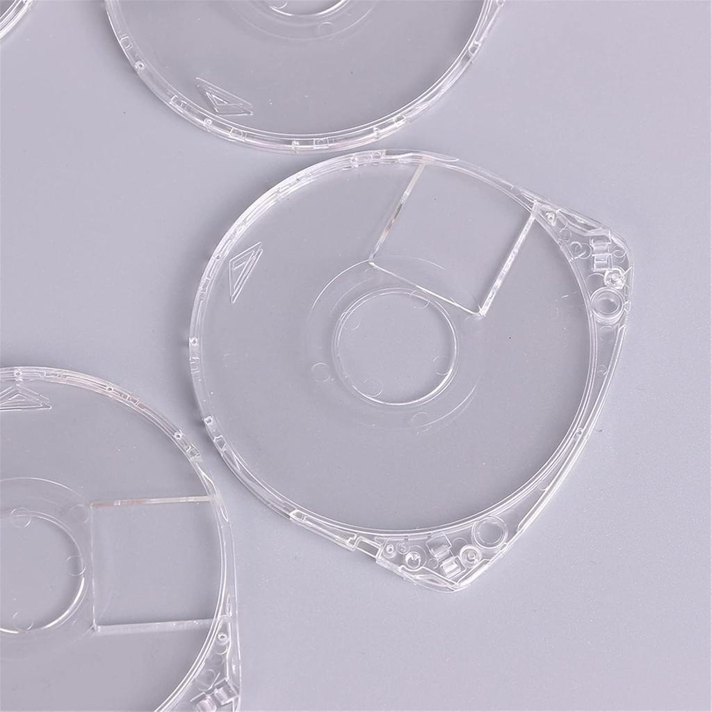 5 Pcs Dvd Cd Case 7Mm Double Clear Umd Replacement Shell, Apply For Most Game Dvd Cd