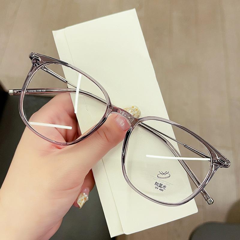 Transparent Square Computer Glasses Frame Women Men Anti Blue Light Round Eyewear Blocking Optical Spectacle Eyeglasses