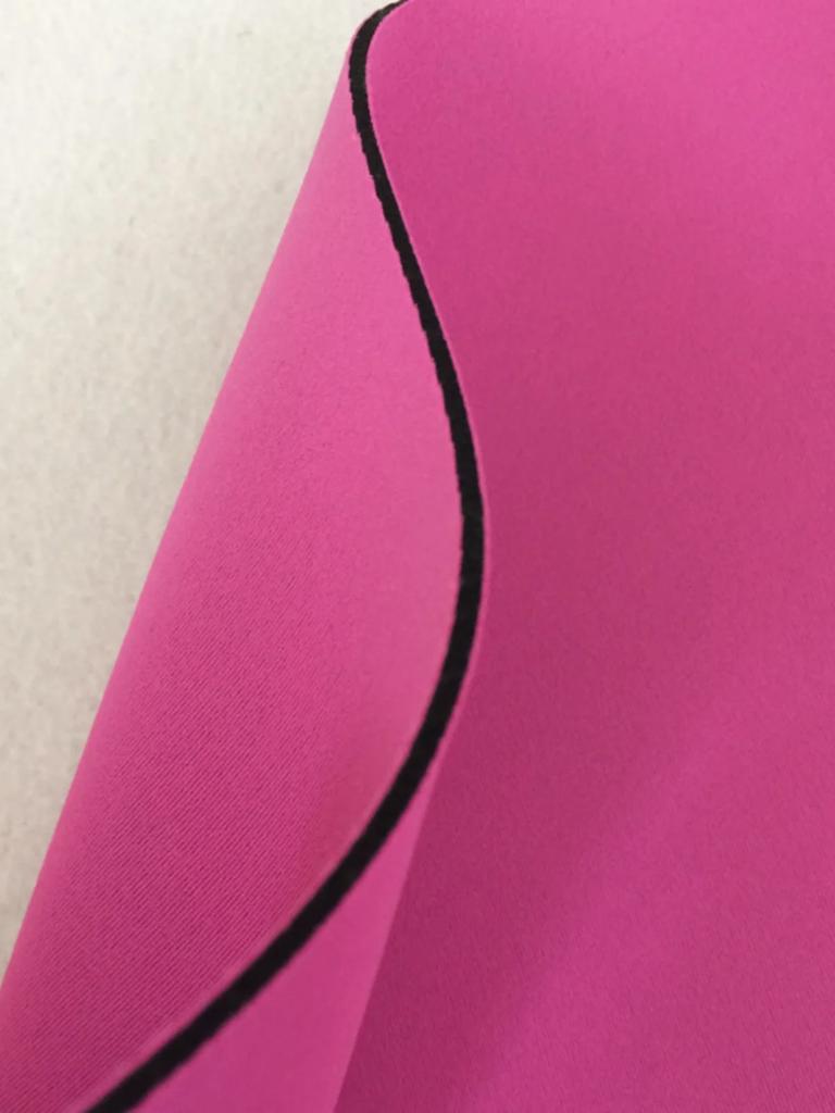 2mm Thicken Diving Foam Bonded Fabric SBR Rubber Double Side Stretch Material For Diving Shock Protection Wetsuits 50x130cm